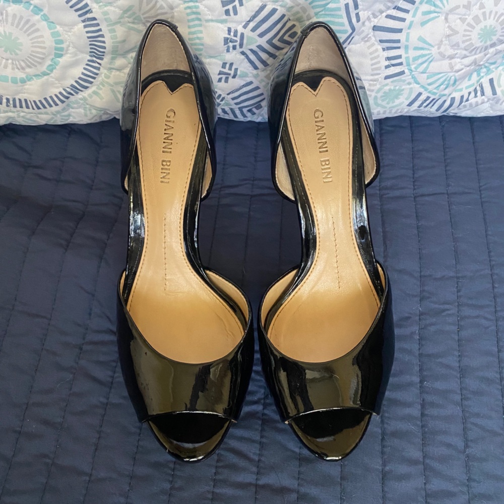 Gianni Bono Peep Toe Stiletto
